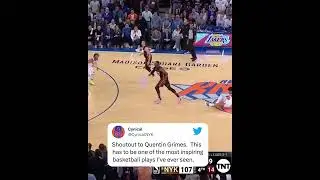 Quentin Grimes really pushed through 💪