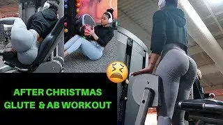 AFTER CHRISTMAS GLUTE & AB WORKOUT | @BELLSEBOBO