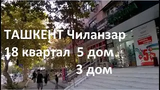 Прогулялась по просьбе подписчиков к 5 и 3 дому на 18 квартале #Чиланзар. район #Ташкент #Узбекистан