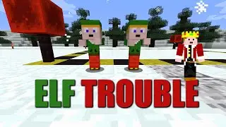 Minecraft - ELF TROUBLE (ft. R3D, Chez & Haley): ...Do you want to build a snowman?