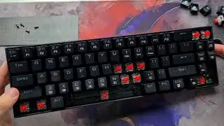 REDRAGON DEIMOS K599 (Red Switches) - ASMR & TEARDOWN