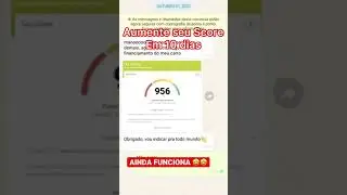 Aumente até 400 Pontos seu Score no serasa! Ainda funciona 2026 1' comentário fixado
