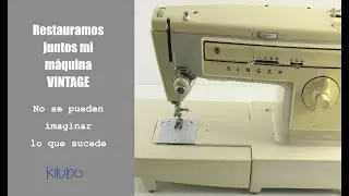 Reparamos juntos mi SINGER VINTAGE  522 y no se imaginan lo que sucede 🥹