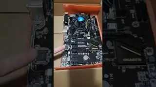 I got a replacement Motherboard, lets do this! (H110-D3A)
