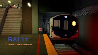 R211T Ride from 78 St-Waterside Blvd to Rentar Plaza | Roblox PTA Subway: Fifth Avenue Lines