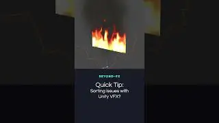 How to fix sorting issues with Unity VFX | QuickTipTuesday 