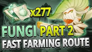 [PART 2] Fungi 277 Locations FAST FARMING ROUTE +TIMESTAMPS | Genshin Impact 3.2
