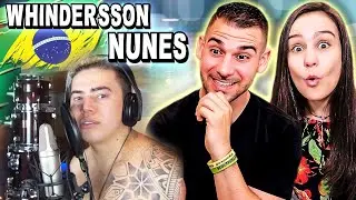 Americano reage ao WHINDERSSON NUNES IMITANDO CANTORES FUNKEIROS (Arrasouuu!!!)