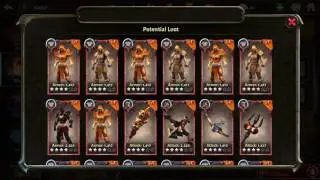 Dungeon Hunter 5 - Opening 10 COLISEUM  GEAR (I got some lucky)!