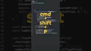 Neat TRICK in Visual Studio Code!! 