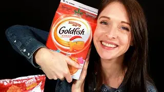 ASMR Unboxing a food package from Canada - Soft Spoken