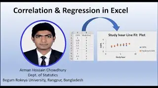 Correlation & Regression in Excel