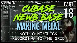 Cubase Tempo Maps - Warping a No-Click Audio Recording to Match the Grid