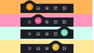 Menu || NAV Bar with HTML and CSS || No JS