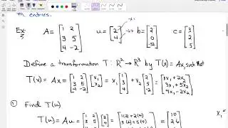 INTRODUCTION TO LINEAR TRANSFORMATIONS