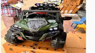 Kids Toy Battery Car/Jeep Assembling #toys #toycar #toyjeep #car Best Toy car battery operated