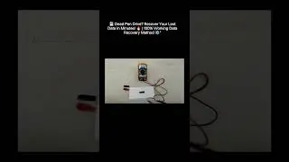 💾 Dead Pen Drive? Recover Your Lost Data in Minutes! 🔥 | 100% Working Data Recovery Method ⚙️