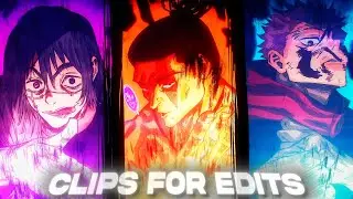 TODO AND YUJI VS MAHITO RAW CLIPS FOR EDITING | Jujutsu Kaisen Season 2