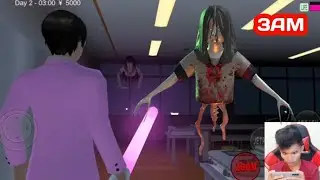 Uji Nyali Cari Hantu Teke-Teke Jam 3 Pagi Di Sakura School Simulator @REDzOneREDO