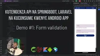 Kutengenza API na Springboot, Laravel na kuconsume kwenye Android App
