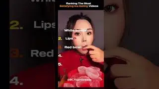 Ranking The Most Satisfying Ice Eating Videos #tiktok #icecrush #iceeating #satisfyingvideos #usa