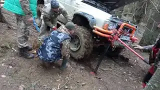 Карпатский Кордон 2017 Ремонт Патрола в горных условиях Offroad