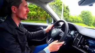 Автогонщики испытали новый ŠKODA Kodiaq