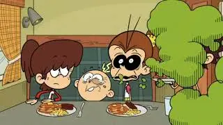 TLH - Fart Lynn Lily's Luna's Luan's Home Scene Dinner - The Loud House 