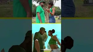 GTA SAN ANDREAS PERO CON ACTORES REALES #shorts