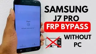 Samsung J7 pro Google Account Bypass Without PC 2024!