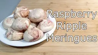 How to make Raspberry Ripple Meringues