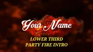 Lower tried party fire intro//kinemaster//fixellab tutorial