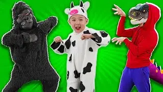 Aram Sam Sam Dance | Animal Dance Song - LookBee!