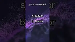 Entrenamiento auditivo 5 - Acordes mayores y menores