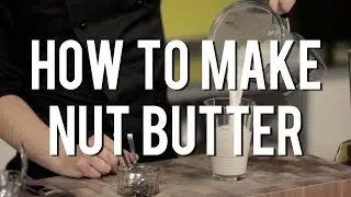 How to make raw almond butter