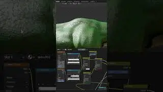 Blender 3D - Scars on Skin. #Short