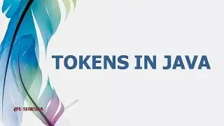 TOKENS IN JAVA