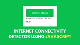 How to Check Network Status with JavaScript!