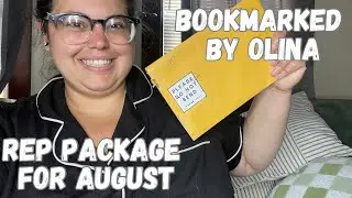 August Rep Package for Bookmarked by Olina *A Glimpse into her Journal Kits* Perfect for Journaling!