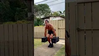 350 lbs. Narrow Stance Suitcase Deadlift Test - age 55, September 8, 2024, 6:37 pm