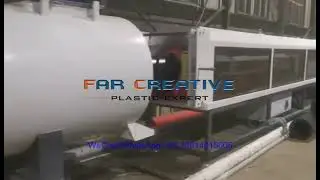 HDPE Pipe making machine
