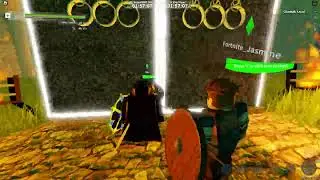 ROBLOX Sword Blox Online: Rebirth The boss of the first floor