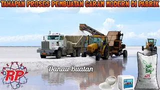 THE PROCESS OF MAKING MODERN SALT IN THE FACTORY | HOW TO PRODUCTION SEA SALT AND IODINE FACTORY