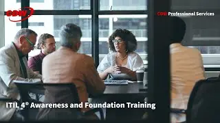 CDW | Maximize the Return on Your Investment with ITIL Awareness and Foundation Training Workshops