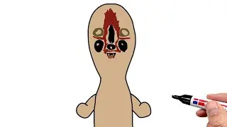How to Draw SCP-173
