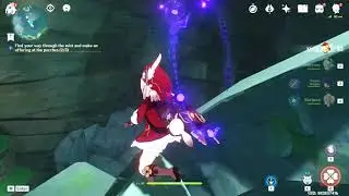Genshin Impact - Tsurumi Island Feather Location - Shirikoro Peak