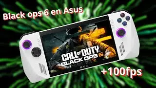 Asus Rog Ally Z1 extreme: Black ops 6 multiplayer +100fps