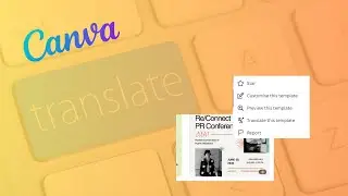 NEw Canva feature- Translate Template