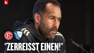 Thioune kämpft mit den Tränen: 