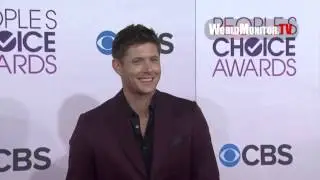 Jensen Ackles on the red carpet PCAs 2013